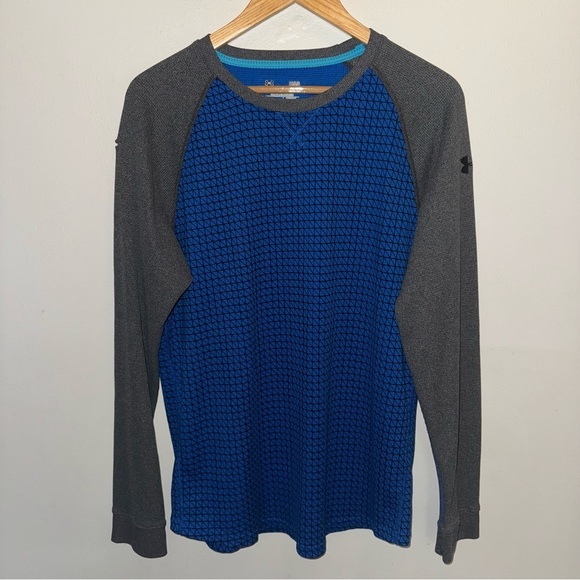 Under Armour Thermal Long Sleeve T-shirt Base Layer Men’s Size Large - Picture 1 of 7